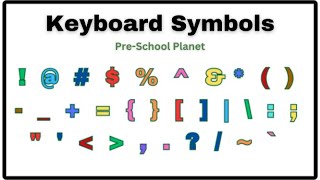 Learn Keyboard Symbols Names and Uses Explained [upl. by O'Doneven665]