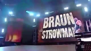 Goldberg vs Braun strowman for the universal championship full match [upl. by Iphigeniah]