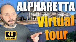 Alpharetta Georgia Virtual Tour of the City [upl. by Olnee]