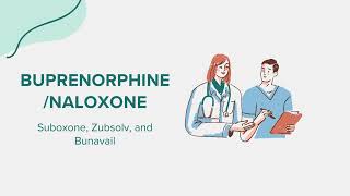 Buprenorphinenaloxone Suboxone Zubsolv and Bunavail  Drug Rx Información SpanishEspañol [upl. by Ellehcen]