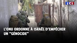 LONU demande à Israël dempêcher un quotgénocidequot à Gaza [upl. by Ejroj]