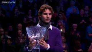 Nadal Presented Arthur Ashe Humanitarian Award [upl. by Aldarcie807]