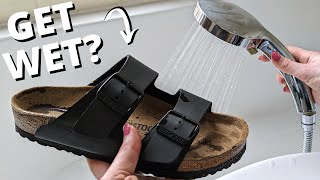 Can Birkenstocks Get Wet Water TEST [upl. by Otipaga]