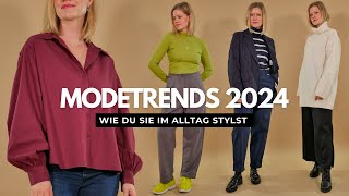 Modetrends 2024 HerbstWinter amp wie man sie im Alltag stylt [upl. by Ulrica187]