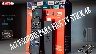 4 Accesorios imprescindibles para nuestros Amazon Fire Tv Stick 4K Max  Recomendados [upl. by Redyr]