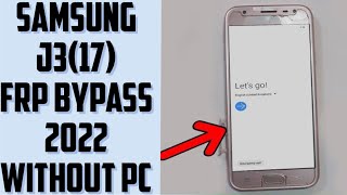 Samsung galaxy j3 pro 2017 frp bypass android 9 tutorial  J3 google account bypass j3 j3profrp [upl. by Hueston702]