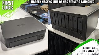 UGREEN NASync DXP8800 DXP4800 DXP4800 DXP480T Plus And DXP2800 NAS Servers Launched At CES 2024 [upl. by Nahtannhoj]