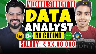 Medical student to Power BI Developer 😲 and earning 💸💸 LPA without Coding [upl. by Rollecnahc405]