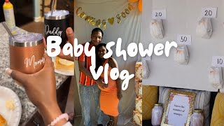 Baby Shower VlogPrep 2024  Baby Boy🧡 [upl. by Puiia]