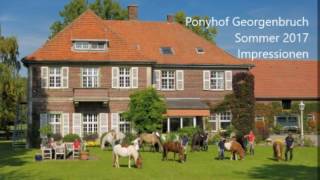 Sommerferien 2017 auf dem Ponyhof Georgenbruch [upl. by Navets]