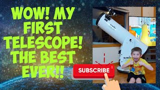 SkyWatcher Classic 250P Dobsonian 254mm1200mm 10 quot reflector telescope open box and assembly [upl. by Atinat115]