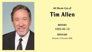 Tim Allen Movies list Tim Allen Filmography of Tim Allen [upl. by Hodgkinson]