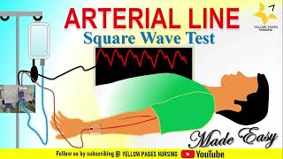 Arterial Line square wave test  A Line setup  Aline waveform  Over amp Under damped waveform [upl. by Senhauser861]