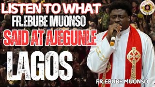 LISTEN TO WHAT FREBUBE MUONSO SAID AT AJEGUNLE LAGOS [upl. by Glynias526]