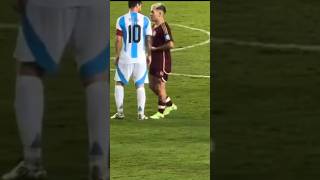 Lionel Messi FIGHT with 4FT 11 player [upl. by Nonnah]