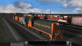 Train Simulator Classic  EMD SW9  Oroville Yard Pt 1  4K UHD [upl. by Narut214]