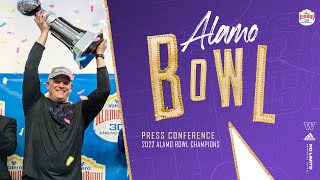 Alamo Bowl Postgame Press Conference [upl. by Ahseiym]