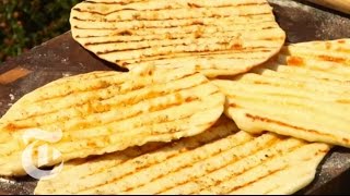 Style Grilled Lebanese Flatbread  The New York Times [upl. by Uzial]