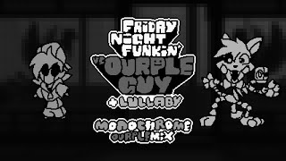 Friday Night Funkin Lullaby  Monochrome OURPLE Mix Instrumental [upl. by Origra519]