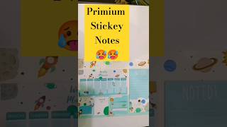 New Premium Stationery  Stickey Notes with weekly planner Todo list Special Day ✨ shorts [upl. by Eicul796]