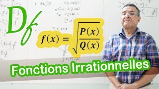 Domaine de définition des Fonctions Irrationnelles  Chemins vers les maths [upl. by Nyledaj]