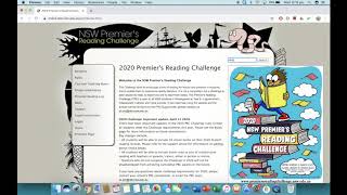 How to use the Premiers Reading Challenge website Finding PRC Books Cobar Public School [upl. by Fleeman]