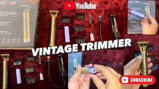 Vintage trimmer  unboxing  ₹440 only  Laforte trimmer [upl. by Ayrad]