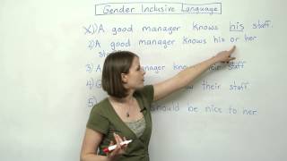 Genderinclusive Language  How to avoid sexism [upl. by Kato348]