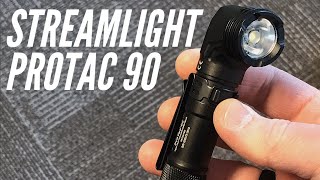 Streamlight Protac 90 Flashlight 300 Lumen EDC Light Programmable Takes Various Batteries [upl. by Marolda]