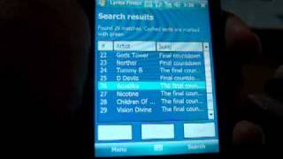 Lyrics Finder 20  find lyrics on windows phone [upl. by Thorsten383]