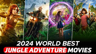 Top 8 Best Jungle Adventure Movies In Hindi Dubbed  Best Jungle Adventure Movies in Hindi 2024 [upl. by Ennovart96]