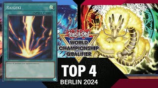 Esteban R BREAKS Samuel B with RAIGEKI amp Staple Spell Cards  Top 4 YuGIOh EU WCQ 2024 HIGHLIGHT [upl. by Tarrel]