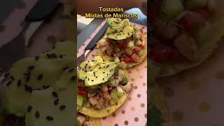 Tostadas Mixtas de Mariscos [upl. by Anire143]