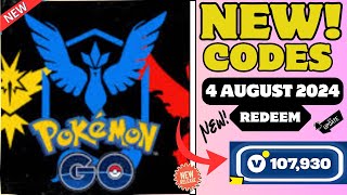 💥LATEST💥 POKEMON GO PROMO CODES 2024 4AUGUST  POKEMON GO CODES  POKEMON GO CODE [upl. by Vernen]