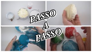 PASTA DE LEITE EM PÓ  PASSOAPASSO E COLORAÇÃO [upl. by Nodyroc257]