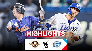 KBO 하이라이트 87 한화 vs 삼성  2024 신한 SOL뱅크 KBO 리그  야구 [upl. by Nyltyak]