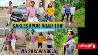 Bangalore to Sakleshpur Road Trip via Shravanbelagola  Daily Vlog 12  Coffee Bean Villa [upl. by Adnam]