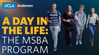 A Day in the Life The MSBA Program [upl. by Necaj878]