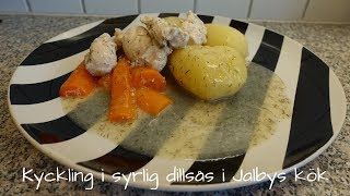 Kyckling i syrlig dillsås i Jalbys kök [upl. by Philipp621]