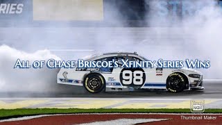 All of Chase Briscoes Xfinity Series Wins [upl. by Lyndy]