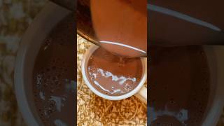 EASY HOMEMADE HOT CHOCOLATE shortvideo viralvideo holiday howto hotchocolaterecipe homemade [upl. by Ahsiekahs]