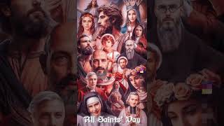 All saints day love jesuschrist avemaria156 religiousfigure jesus saints jesusandmary [upl. by Anavas]