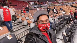 Toronto Raptors vs Miami Heat VLOG at SCOTIABANK arena  April 3 2022 [upl. by Remmos273]