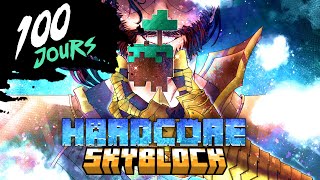 Jai survécu 100 Jours en Skyblock hardcore sur Minecraft Voici ce quil sest passé [upl. by Ahsei852]