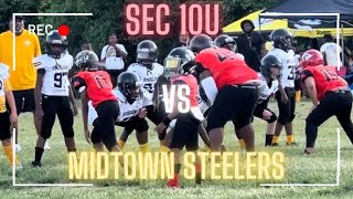 SEC 10u vs MidTown Steelers jamboree🔥 [upl. by Signe587]