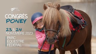 J2  Congrès fédéral Poney 2023  Restitution des ateliers pratiques [upl. by Asseneg]