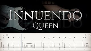 Innuendo  Queen  Full TAB  Guitar Cover  Tutorial  Lesson [upl. by Iredale]