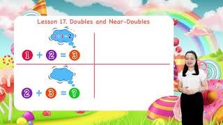 Math For Kids  Lesson 17 Doubles and NearDoubles  1st Grade [upl. by Caresse]