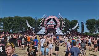 Defqon1 2023 816 Saturday Stage UV Warrior Workout [upl. by Hammock]