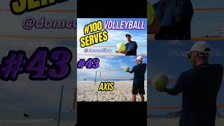 Spinning backfist Serve VOLLEYBALL ｜ Volleyball pallavolo volei voleibol siatkówka バレーボール [upl. by Archie]